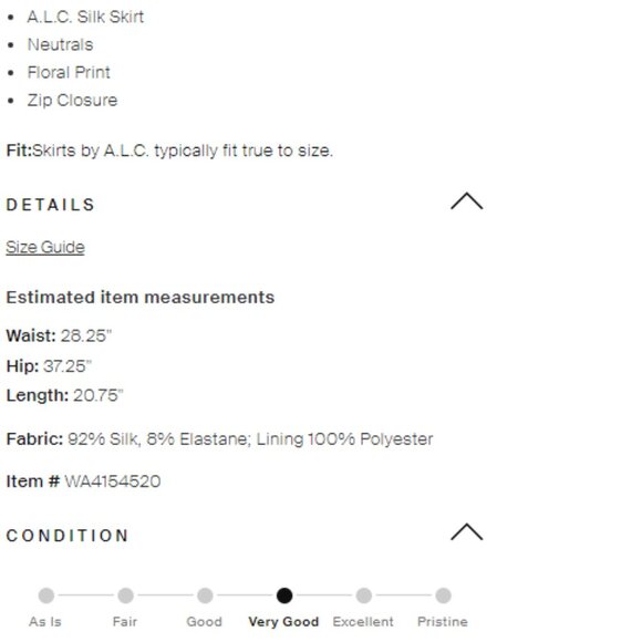 A.L.C. Belted Pleated Skirt - Picture 5 of 5